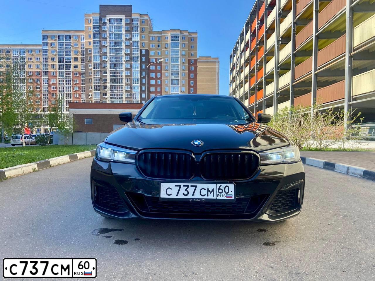 Фото автомобиля BMW 520D, 2017 — госномер А460АА95. Цвет: ЧЕРНЫЙ