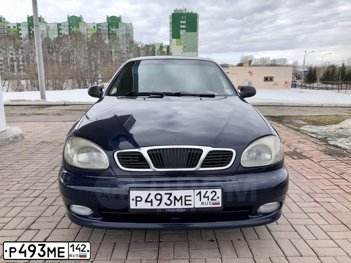 Фото автомобиля ZAZ LANOS, 2007 — госномер Р493МЕ142. Цвет: ТЕМНО-СИНИЙ