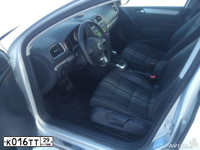 Фото автомобиля VOLKSWAGEN GOLF, 2014 — госномер К016ТТ29. Цвет: БЕЛЫЙ