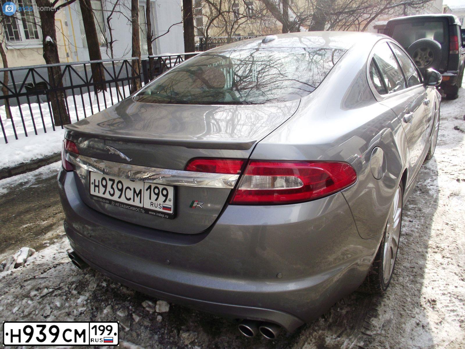 Фото автомобиля JAGUAR XF-SERIE, 2011 — госномер С464НС62. Цвет: Серебристый