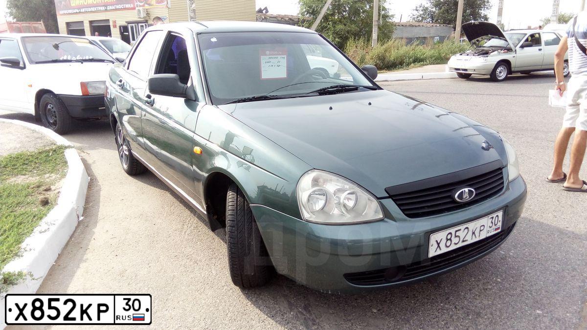 Фото автомобиля LADA 2170 PRIORA, 2009 — госномер Р602МУ30. Цвет: СЕРО-СИНЕ ЗЕЛЕНЫЙ
