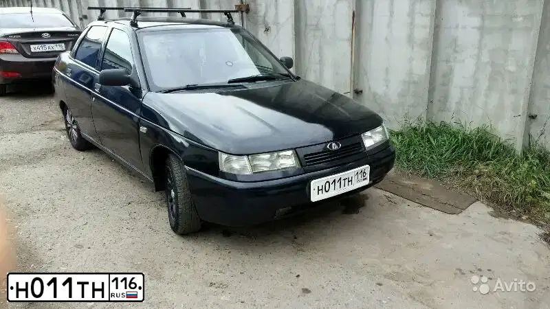 Фото автомобиля BOGDAN 2110/2111, 2011 — госномер Н011ТН116. Цвет: ЧЕРНЫЙ