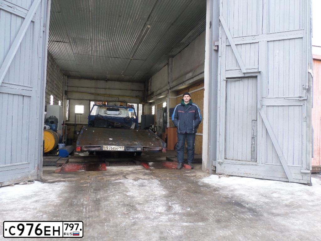 Фото автомобиля LANDWIND JIANGLING - JMC JMC CARRYING, 2012 — госномер С976ЕН797. Цвет: Белый