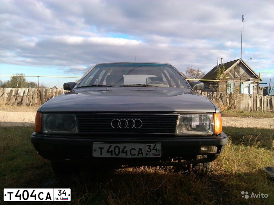 Фото автомобиля AUDI 100, 1984 — госномер Т404СА34. Цвет: ТЕМНО СЕРЫЙ