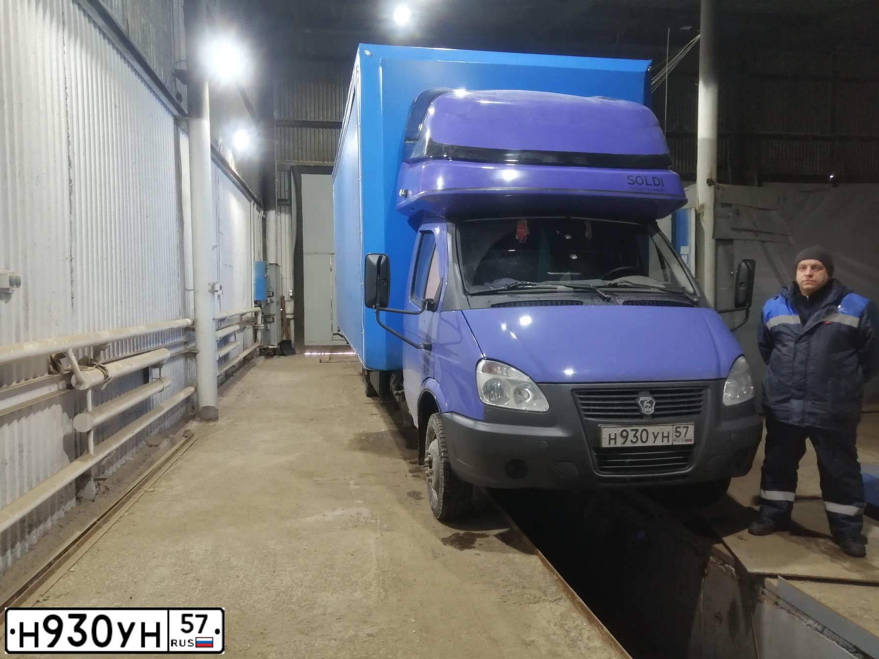 Фото автомобиля GAZ 3302 GAZEL, 2007 — госномер Н930УН57. Цвет: ЮНИОР