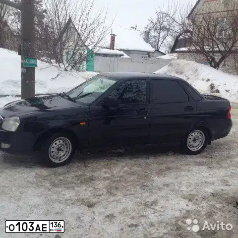 Фото автомобиля LADA 2170 PRIORA, 2010 — госномер С959ТН36. Цвет: СИНЕ-ЧЕРНЫЙ