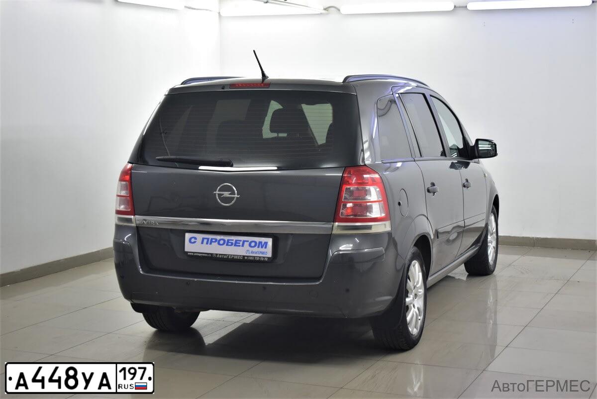 Фото автомобиля OPEL ZAFIRA, 2012 — госномер Т933ЕТ18. Цвет: ТЕМНО-СЕРЫЙ