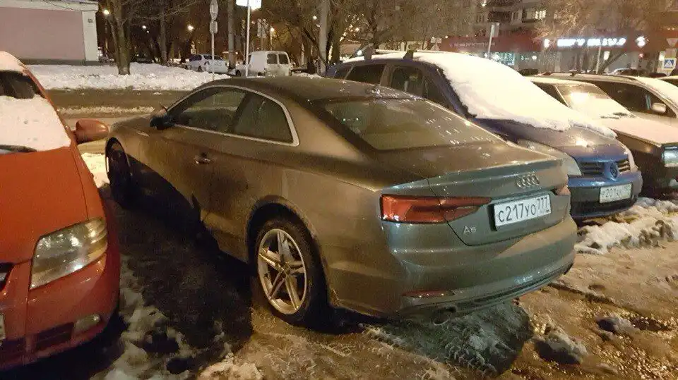 Фото автомобиля AUDI A5, 2016 — госномер Р048АМ250