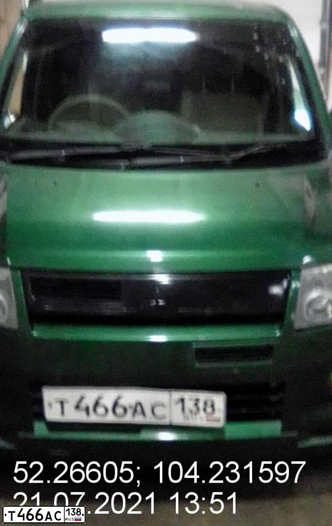 Фото автомобиля MITSUBISHI EK-WAGON, 2010 — госномер Р985РА142