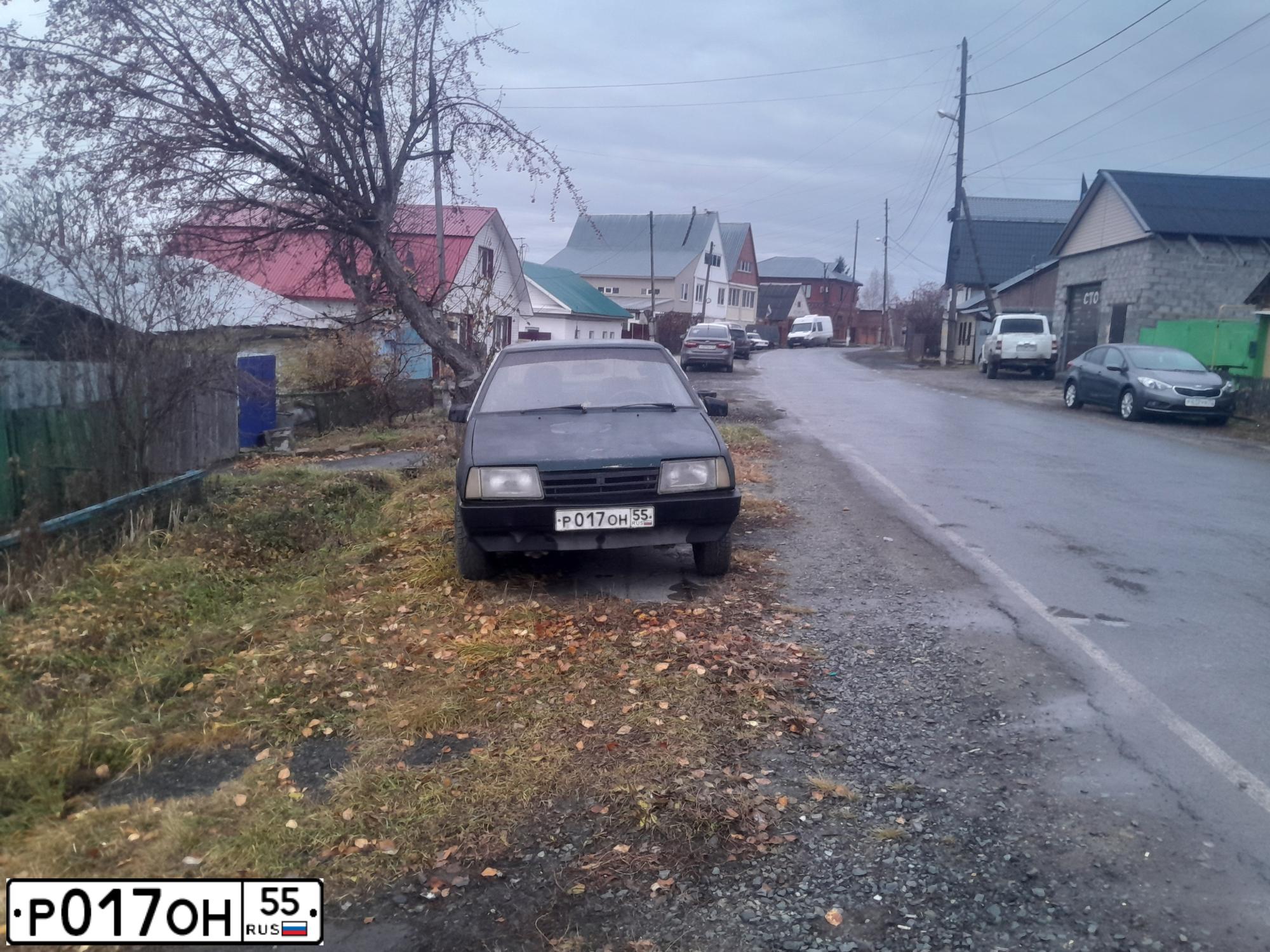 Фото автомобиля LADA 2109 SAMARA, 2002 — госномер Т001ТТ66. Цвет: Темно-зеленый