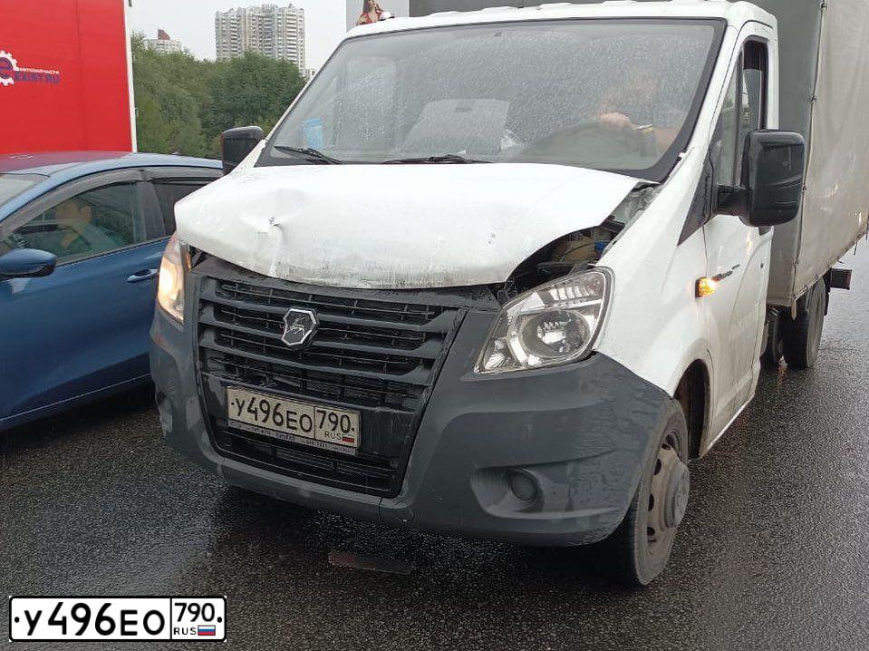 Фото автомобиля GAZ GAZEL NEXT, 2020 — госномер У496ЕО790. Цвет: Белый