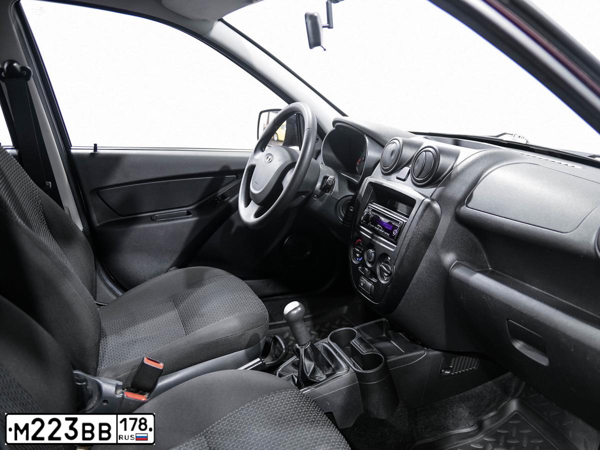 Фото автомобиля LADA GRANTA, 2012 — госномер К554ОВ53. Цвет: ТЕМНО-ВИШНЕВЫЙ