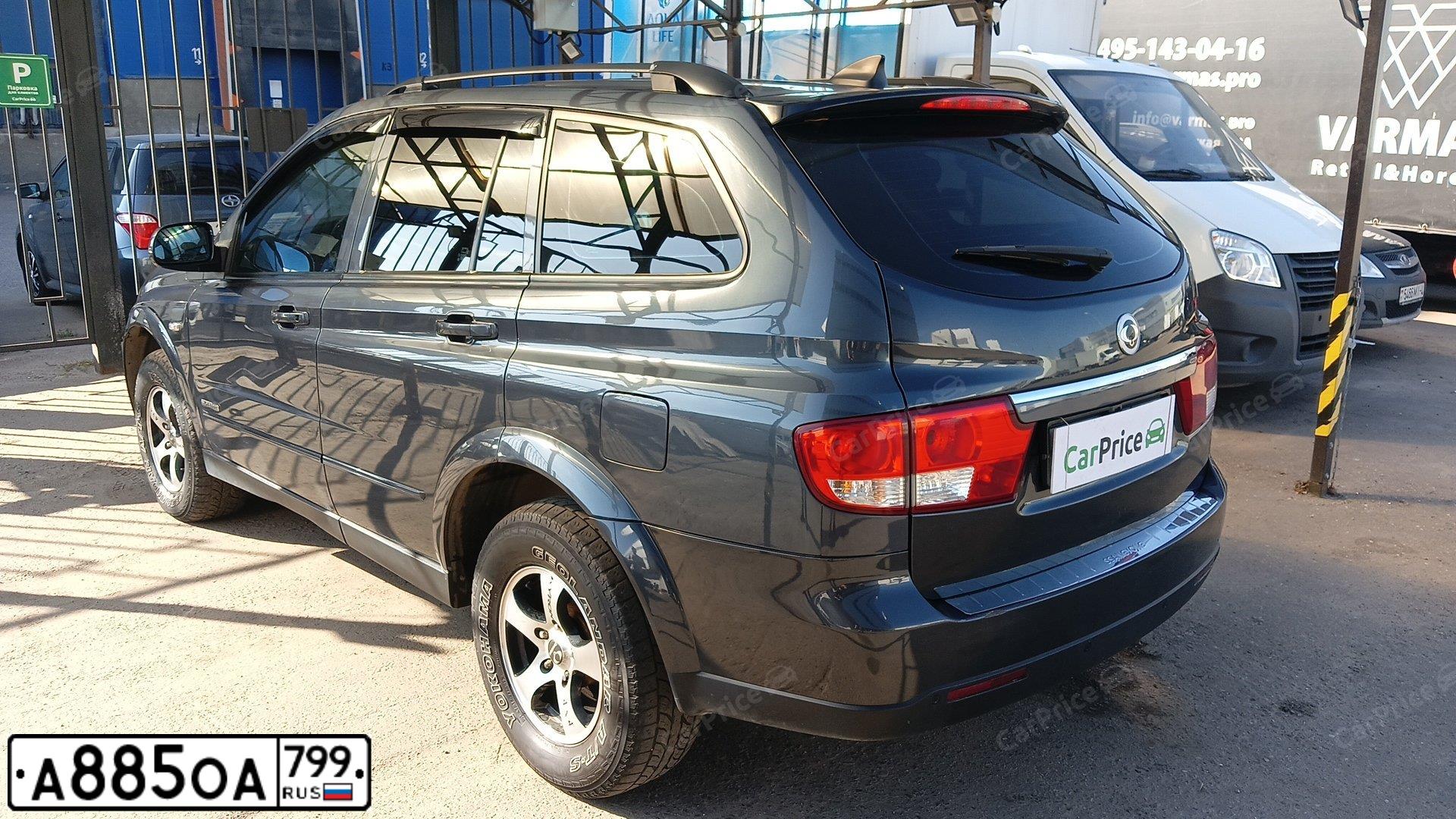 Фото автомобиля SSANGYONG KYRON, 2013 — госномер С942ТР790. Цвет: СЕРЫЙ ТЕМНЫЙ