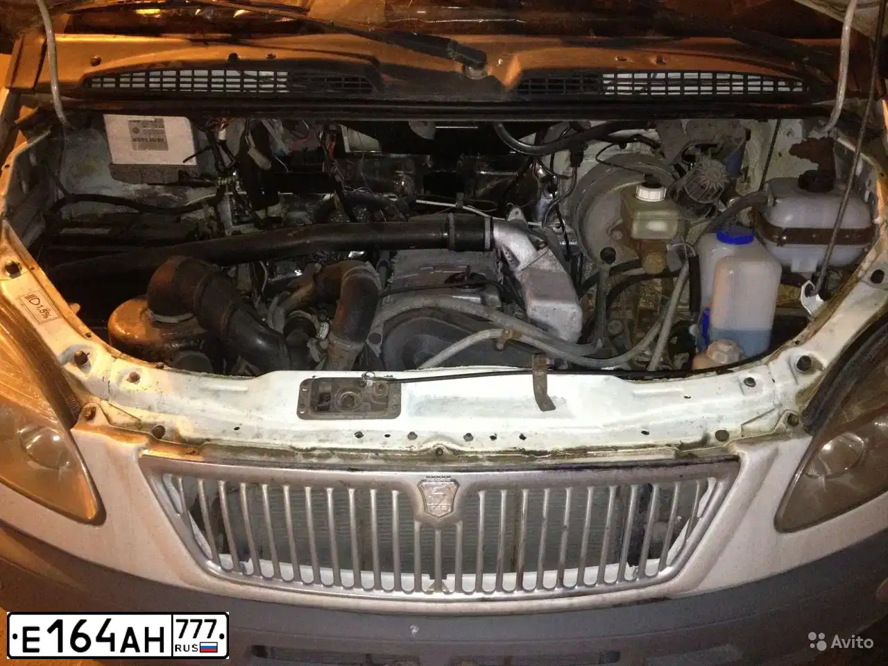 Фото автомобиля GAZ 3302 EL, 2006 — госномер М486КХ134. Цвет: Белый