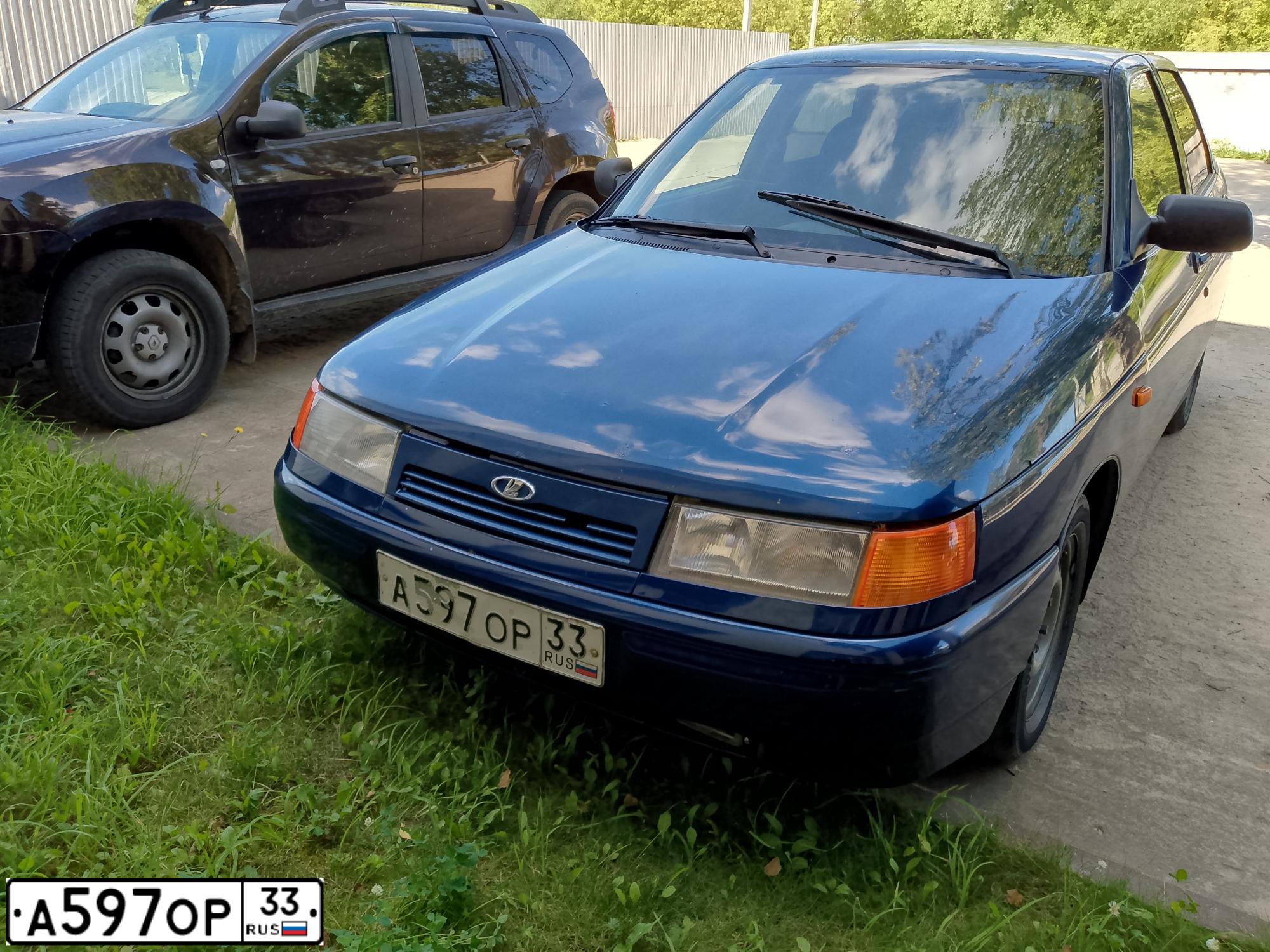 Фото автомобиля LADA 2112, 2007 — госномер У219АХ550. Цвет: СЕРЕБРИСТО-ТЕМНО-СИНИЙ