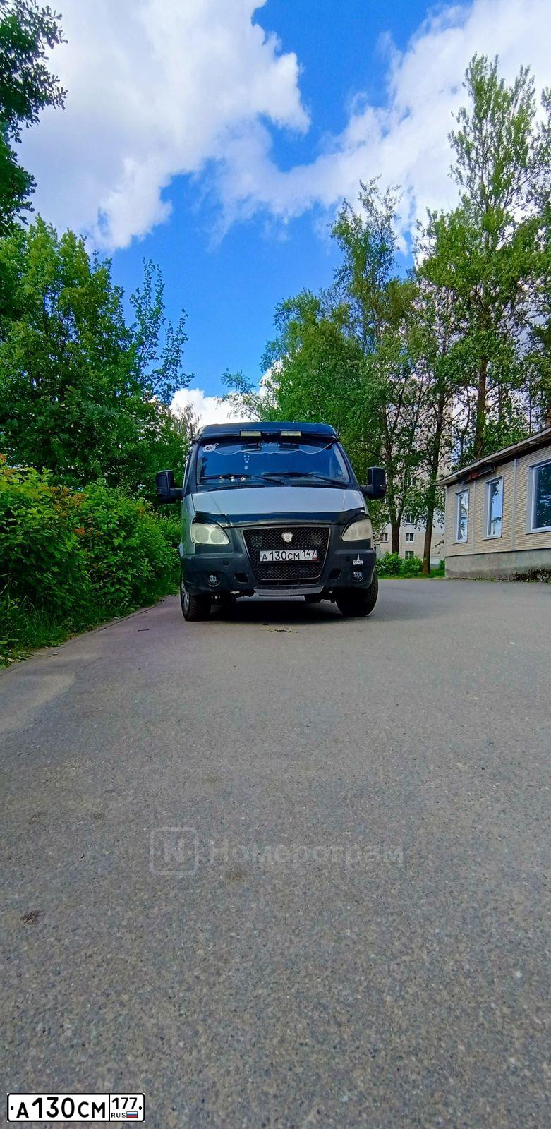 Фото автомобиля FORD TRANSIT, 2006 — госномер А130СМ177. Цвет: Серый