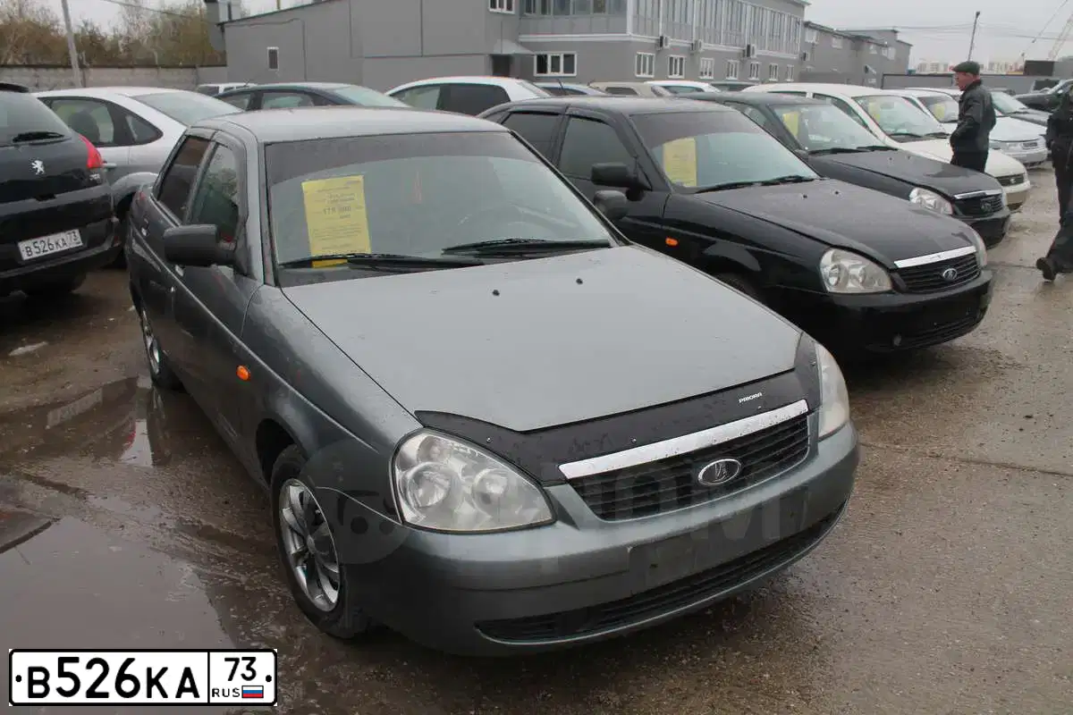 Фото автомобиля LADA 2170 PRIORA, 2013 — госномер К689ХН73. Цвет: СЕРЕБРИСТО-ТЕМНО-СЕРЫЙ