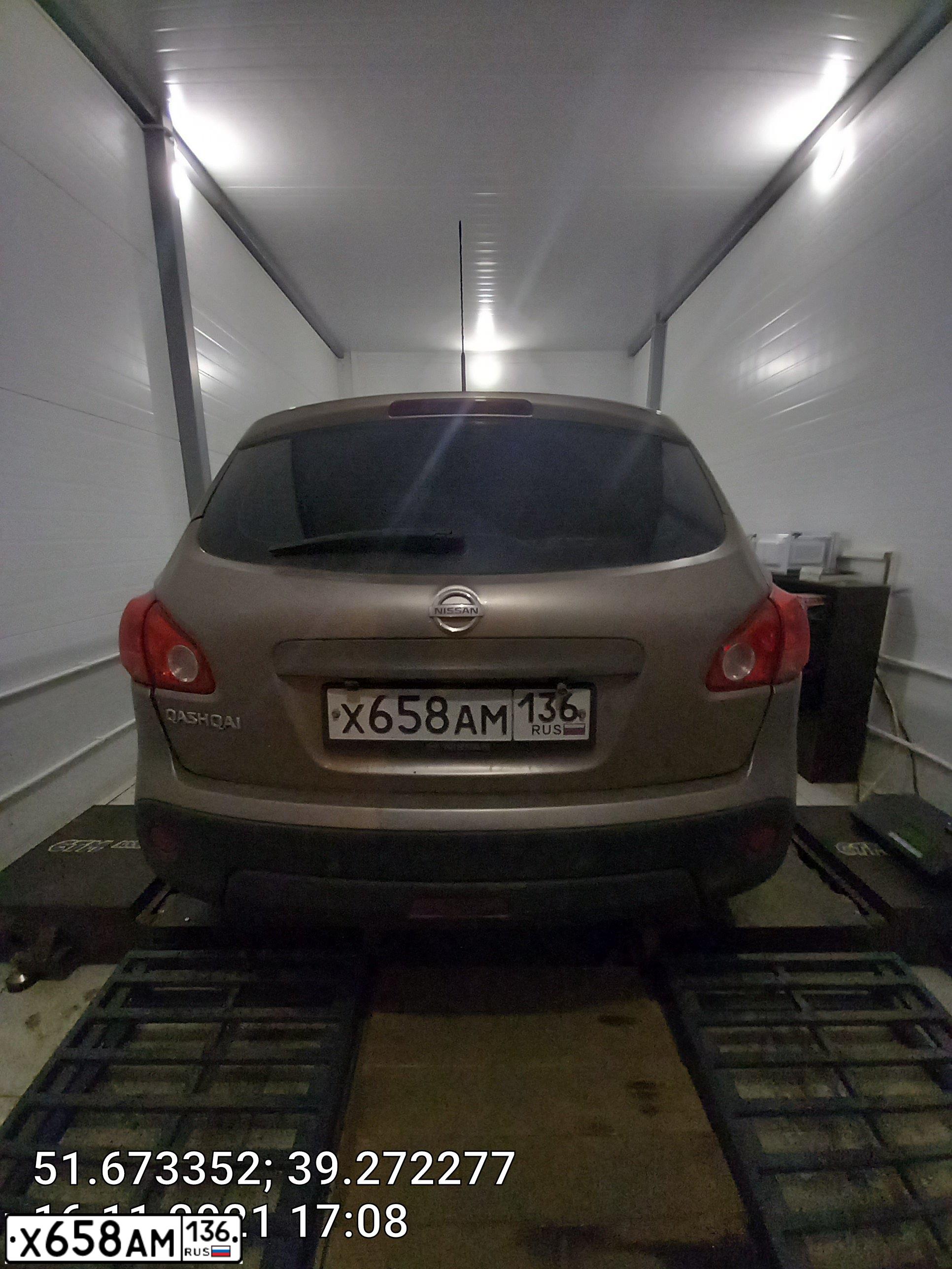 Фото автомобиля NISSAN QASHQAI, 2008 — госномер Х658АМ136. Цвет: СВЕТЛО-КОРИЧНЕВЫЙ
