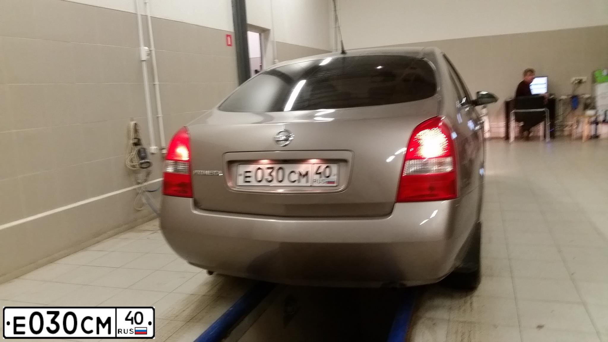Фото автомобиля NISSAN PRIMERA, 2007 — госномер Е030СМ40