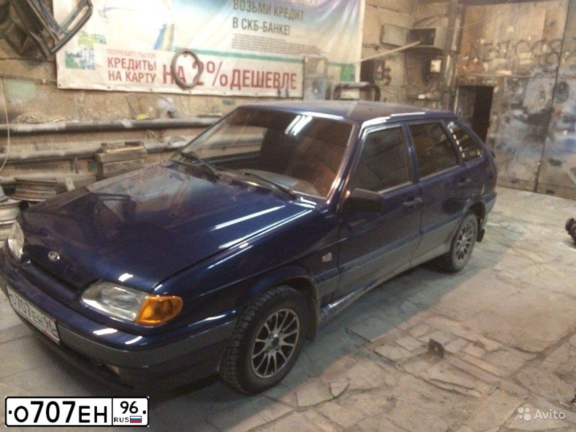 Фото автомобиля VAZ ВАЗ 21144, 2007 — госномер В573УЕ96. Цвет: Т.СИНИЙ