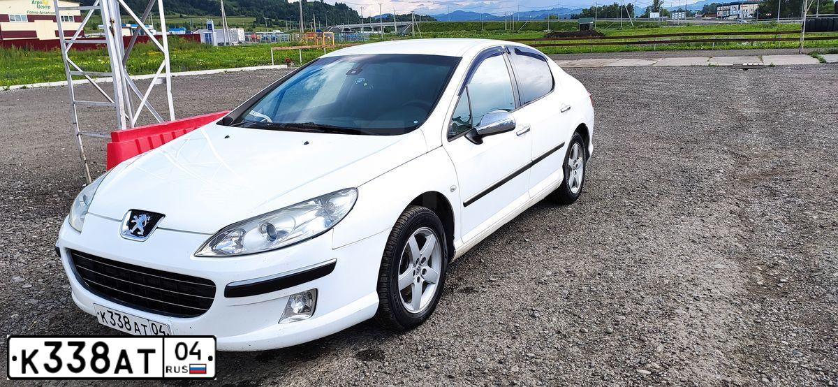 Фото автомобиля PEUGEOT 407, 2006 — госномер В829ММ154. Цвет: Белый