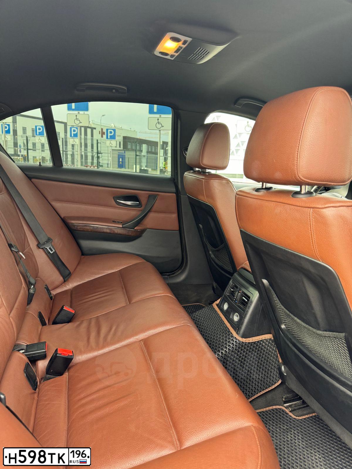 Фото автомобиля BMW SERIE 3, 2007 — госномер Н598ТК196. Цвет: ЧЕРНЫЙ