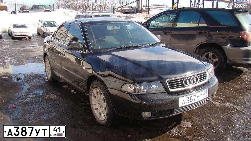 Фото автомобиля AUDI A4, 2000 — госномер А057НР41. Цвет: ЧЕРНЫЙ