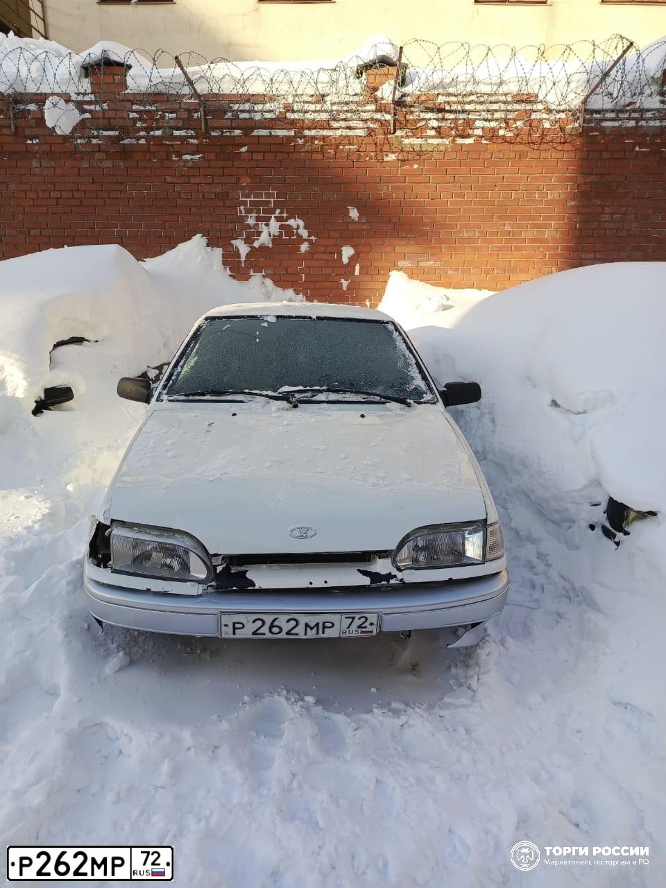 Фото автомобиля LADA 2114 SAMARA, 2013 — госномер Р262МР72. Цвет: Белый