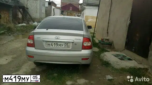 Фото автомобиля LADA 2172 PRIORA, 2009 — госномер М419МУ05. Цвет: СВЕТЛО-СЕРЕБРИСТЫЙ МЕТАЛЛ