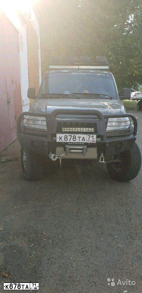 Фото автомобиля UAZ 3163 PATRIOT, 2014 — госномер К878ТА71. Цвет: МАТОВЫЙ