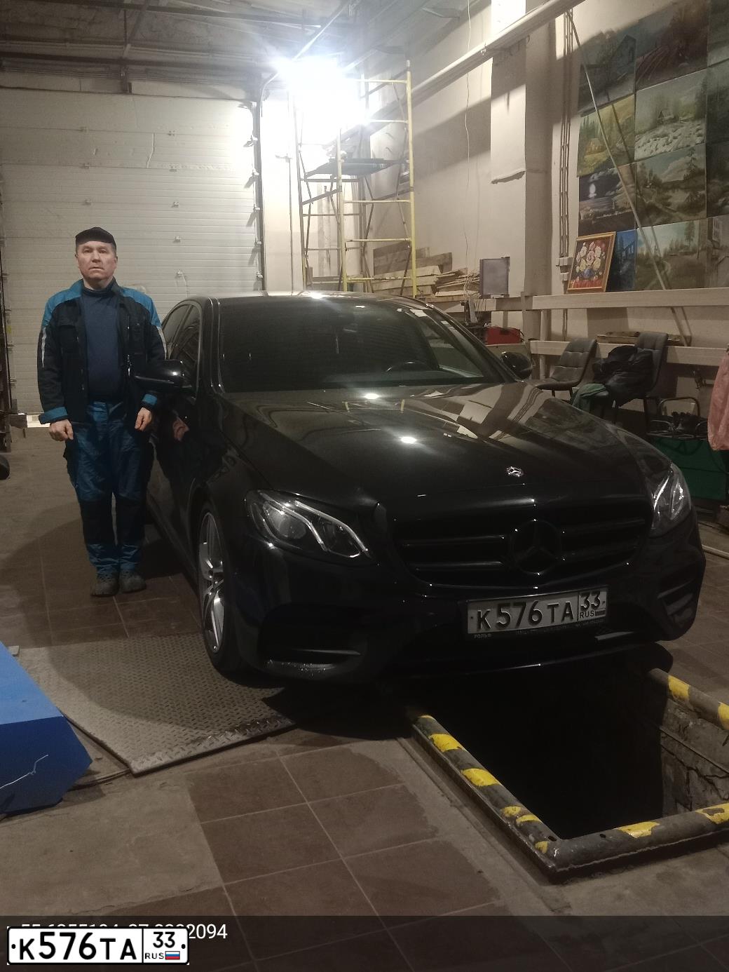 Фото автомобиля MERCEDES-BENZ E200, 2020 — госномер Р269ВВ550. Цвет: ЧЕРНЫЙ