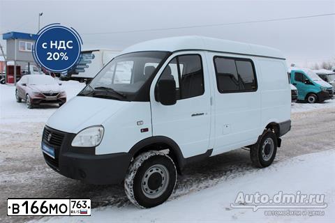 Фото автомобиля GAZ 2752 SOBOL, 2019 — госномер В166МО763. Цвет: Белый