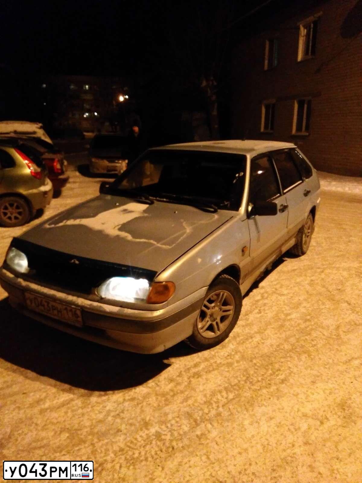 Фото автомобиля LADA 2113 SAMARA, 2013 — госномер С314ЕМ93. Цвет: Золотисто-коричневый