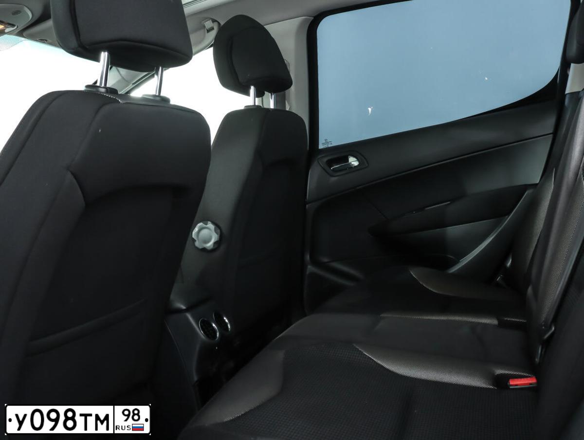Фото автомобиля PEUGEOT 308, 2008 — госномер М549КМ35. Цвет: ЧЕРНЫЙ