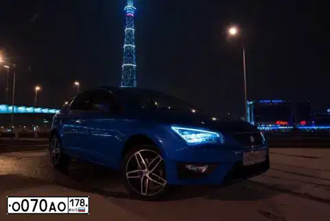 Фото автомобиля VOLKSWAGEN TIGUAN, 2018 — госномер О070АО178