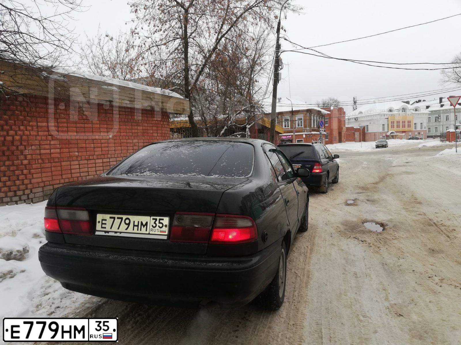 Фото автомобиля TOYOTA CARINA, 1994 — госномер К683АТ156. Цвет: ЧЕРНЫЙ