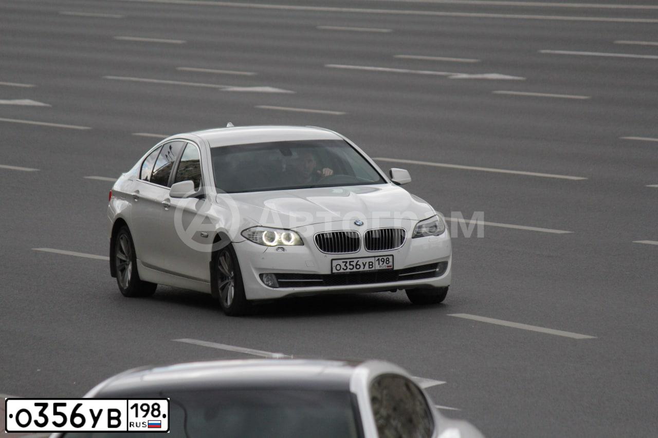 Фото автомобиля BMW SERIE 5, 2011 — госномер Е891МН147. Цвет: Белый