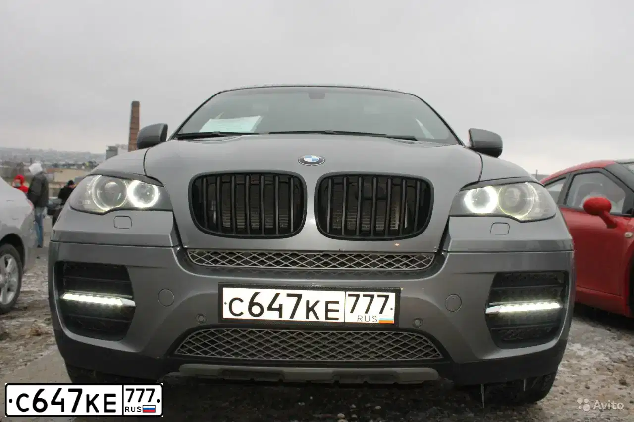 Фото автомобиля BMW X6, 2007 — госномер О945АУ180. Цвет: СЕРЫЙ