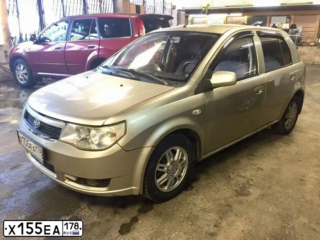 Фото автомобиля FAW VITA, 2007 — госномер Р989ХК60. Цвет: ЗОЛОТИСТЫЙ