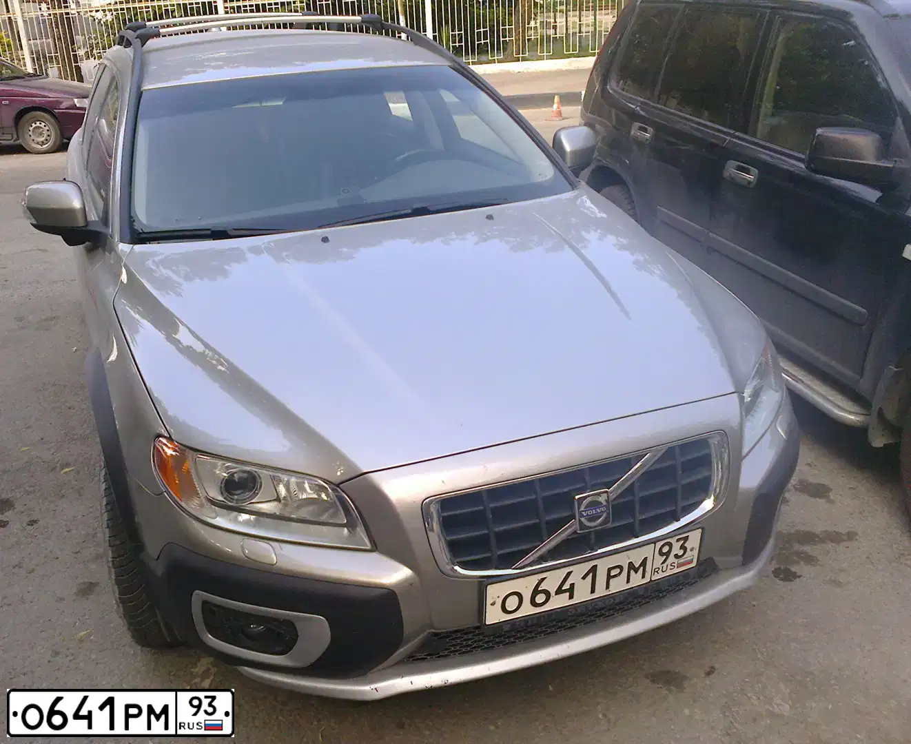 Фото автомобиля VOLVO XC70, 2008 — госномер Н796НА45. Цвет: БЕЖЕВЫЙ