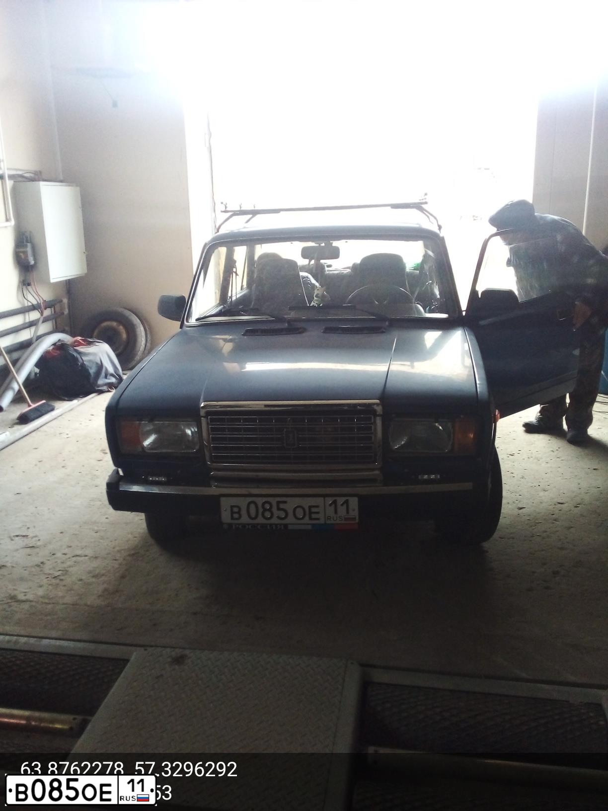 Фото автомобиля LADA 2107, 2006 — госномер В085ОЕ11