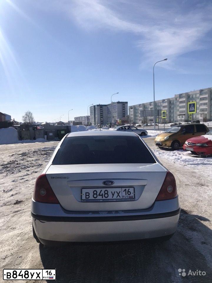 Фото автомобиля FORD MONDEO, 2003 — госномер К805ТМ702. Цвет: Серебристый