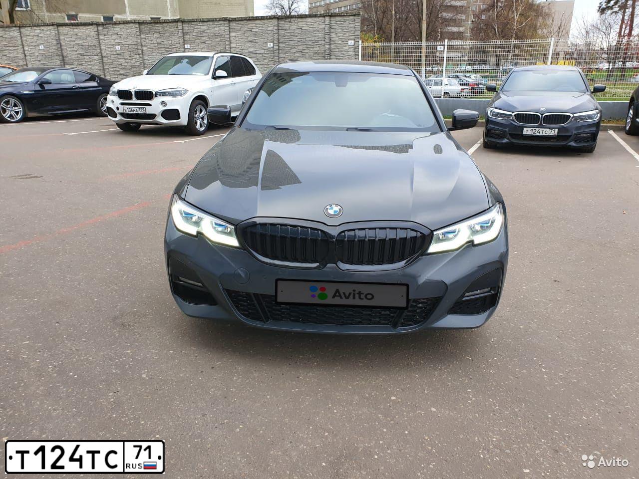 Фото автомобиля BMW W SERIE 5, 2019 — госномер Т124ТС71. Цвет: ЧЕРНЫЙ
