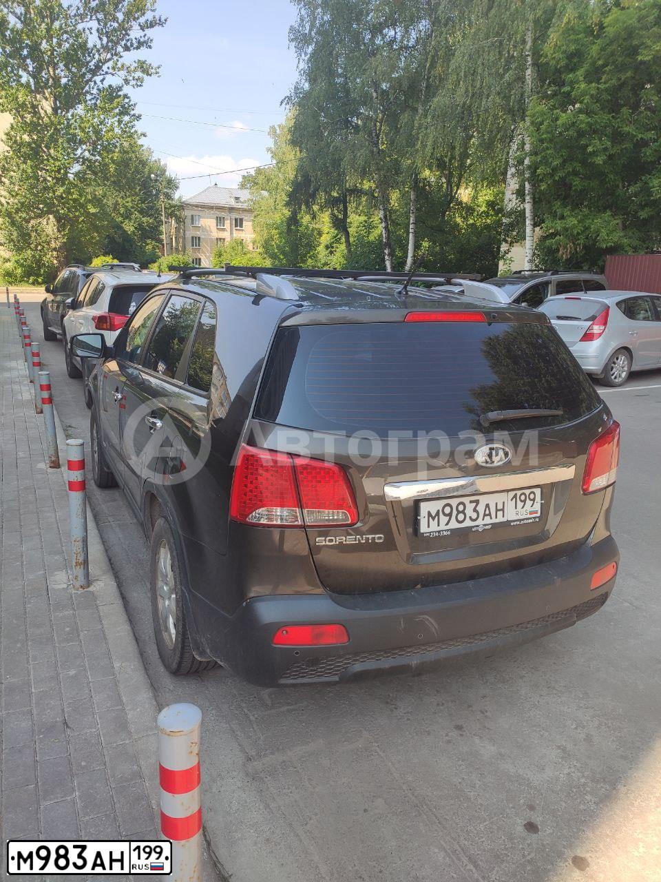 Фото автомобиля KIA SPECTRA, 2007 — госномер У201МВ193. Цвет: Золотисто-бежевый