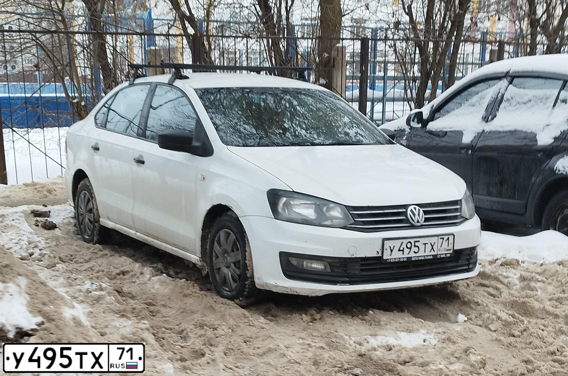 Фото автомобиля VOLKSWAGEN POLO, 2019. Цвет: Белый