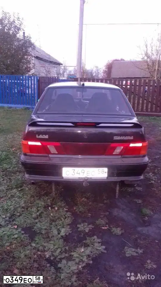 Фото автомобиля LADA 2115 SAMARA, 2007 — госномер О349ЕО58. Цвет: ГРАФИТОВЫЙ МЕТАЛЛИК