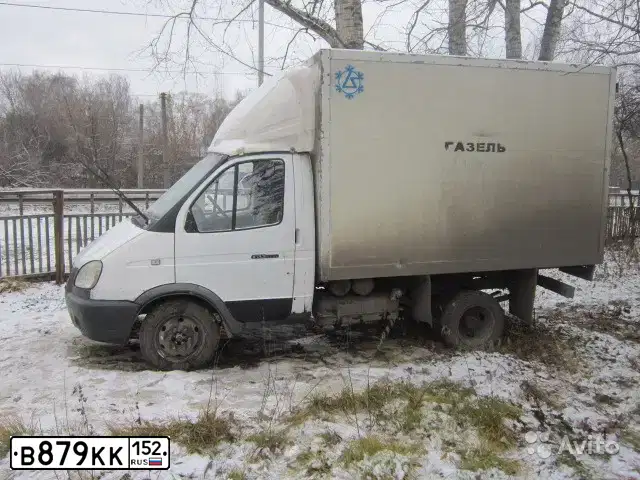 Фото автомобиля GAZ 3302 EL, 2004 — госномер В879КК152. Цвет: БЕЛЫЙ