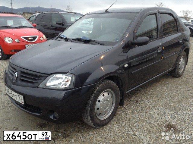 Фото автомобиля RENAULT LOGAN, 2008 — госномер У393СА193