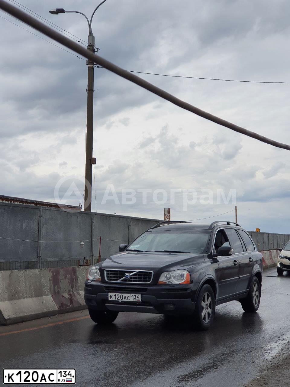 Фото автомобиля VOLVO XC90, 2009 — госномер Н505СЕ93. Цвет: ЧЕРНЫЙ