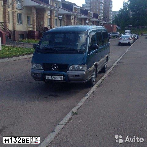 Фото автомобиля SSANGYONG ISTANA, 1999 — госномер М132ВЕ116. Цвет: Зеленый Серый